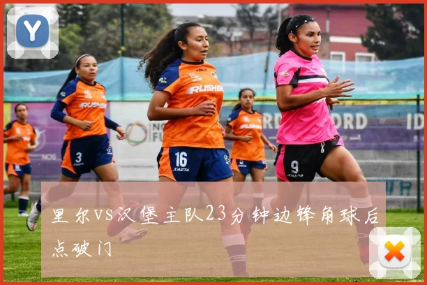 里尔vs汉堡主队23分钟边锋角球后点破门
